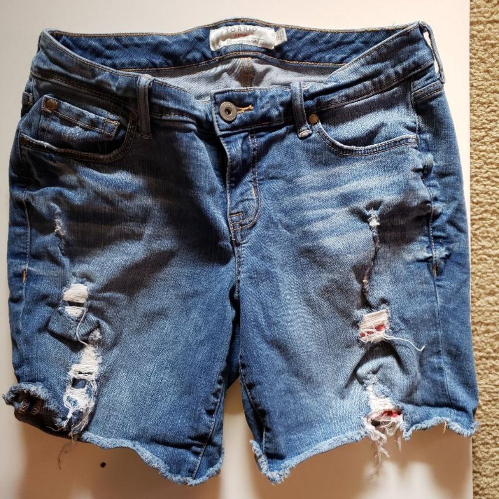 jean shorts